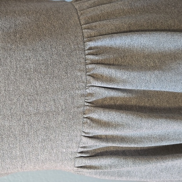 J CREW Cotton Villa Tank Dress Gray Sleeveless Back Button Up Sz Small - Picture 4 of 14